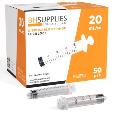 20 mL Sterile Luer Lock Syringes